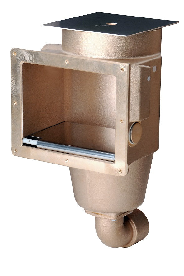 Allfit Skimmer aus Bronze 24cm Einbautiefe 2" IG - Pool Me Up