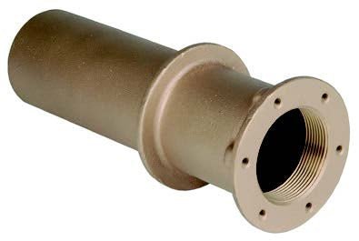 Allfit Wanddurchführung Rotguss 200mm 2" IG x 2"IG - 071040 - Benutzerdefiniertes Produkt - Pool Me Up