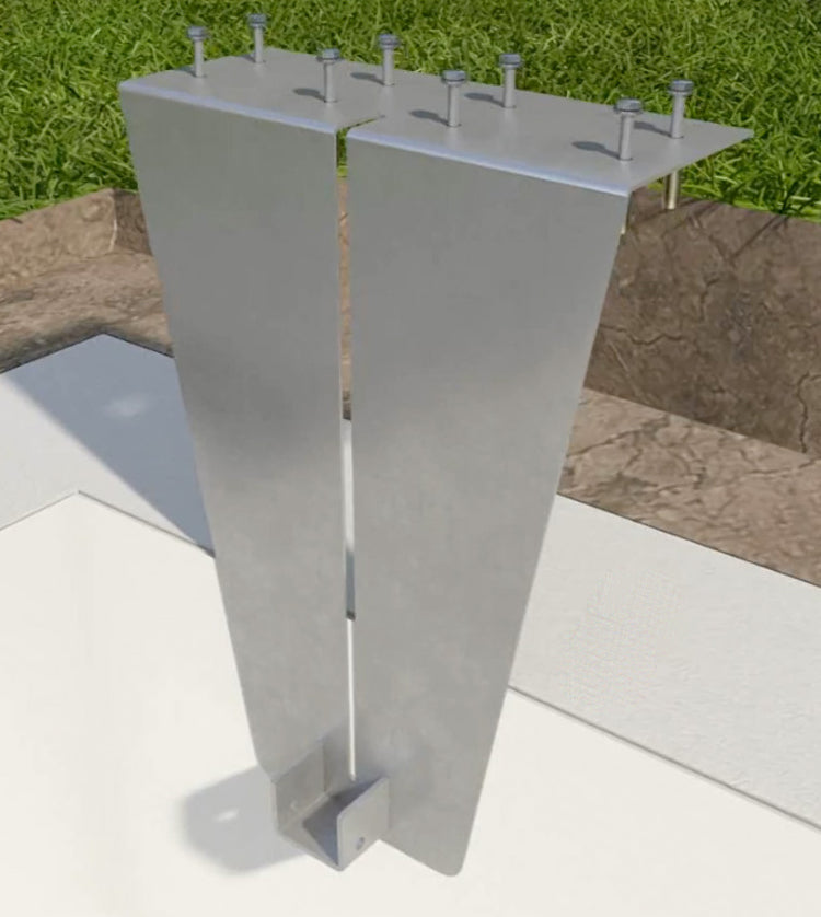 Aquadeck Einhängebleche 500mm für Rohrmotor 250Nm - Pool Me Up