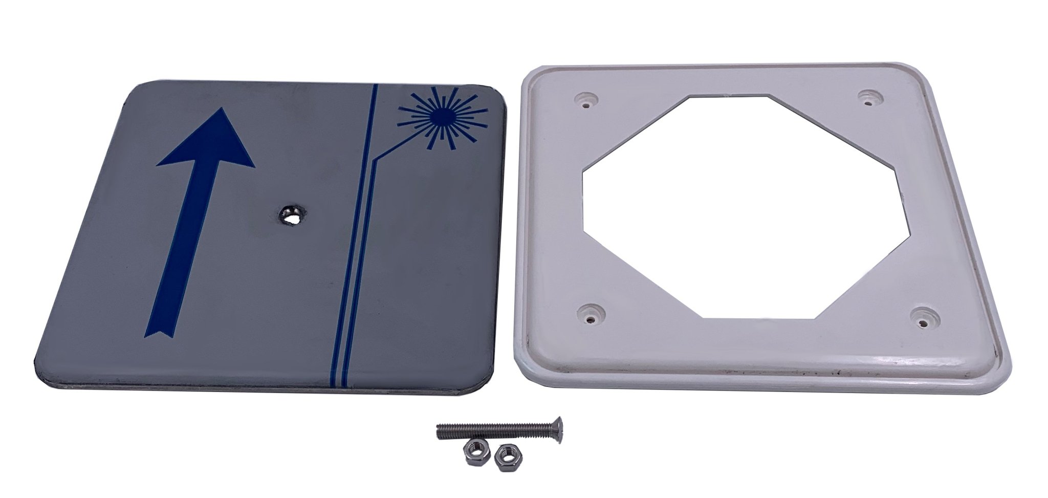 Astral Deckel zu Bodenablauf V4A (160 x 160mm) - 072-008 - 8420382102253 - Pool Me Up