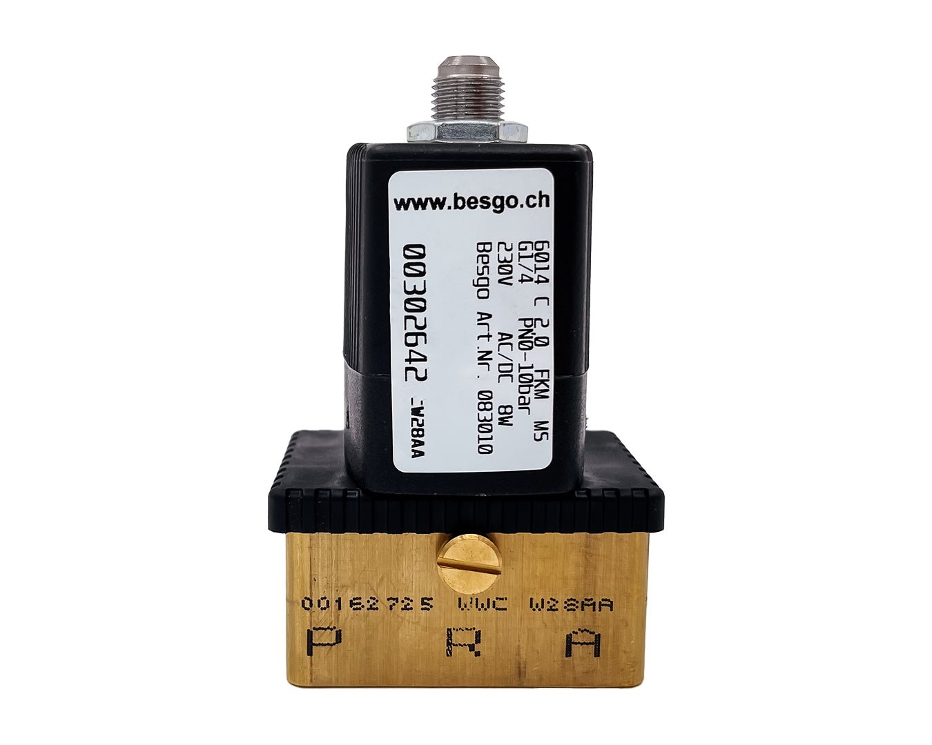 Bürkert Magnetventil 3/2 Typ f. DN 100 + DN 80 GS - 083014 - Benutzerdefiniertes Produkt - Pool Me Up