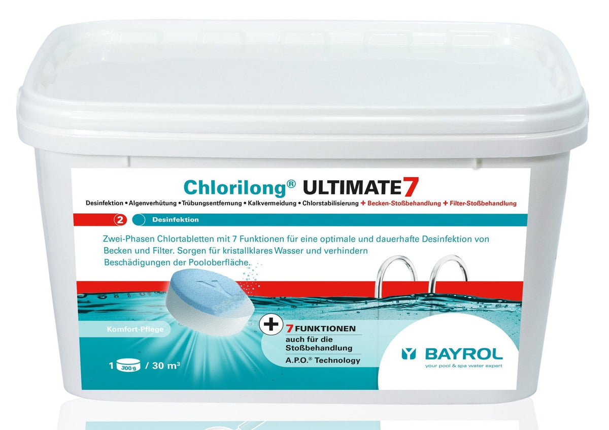 Bayrol Chlorilong ULTIMATE7 4,8 kg - 021141 - 4008367993573 - Pool Me Up