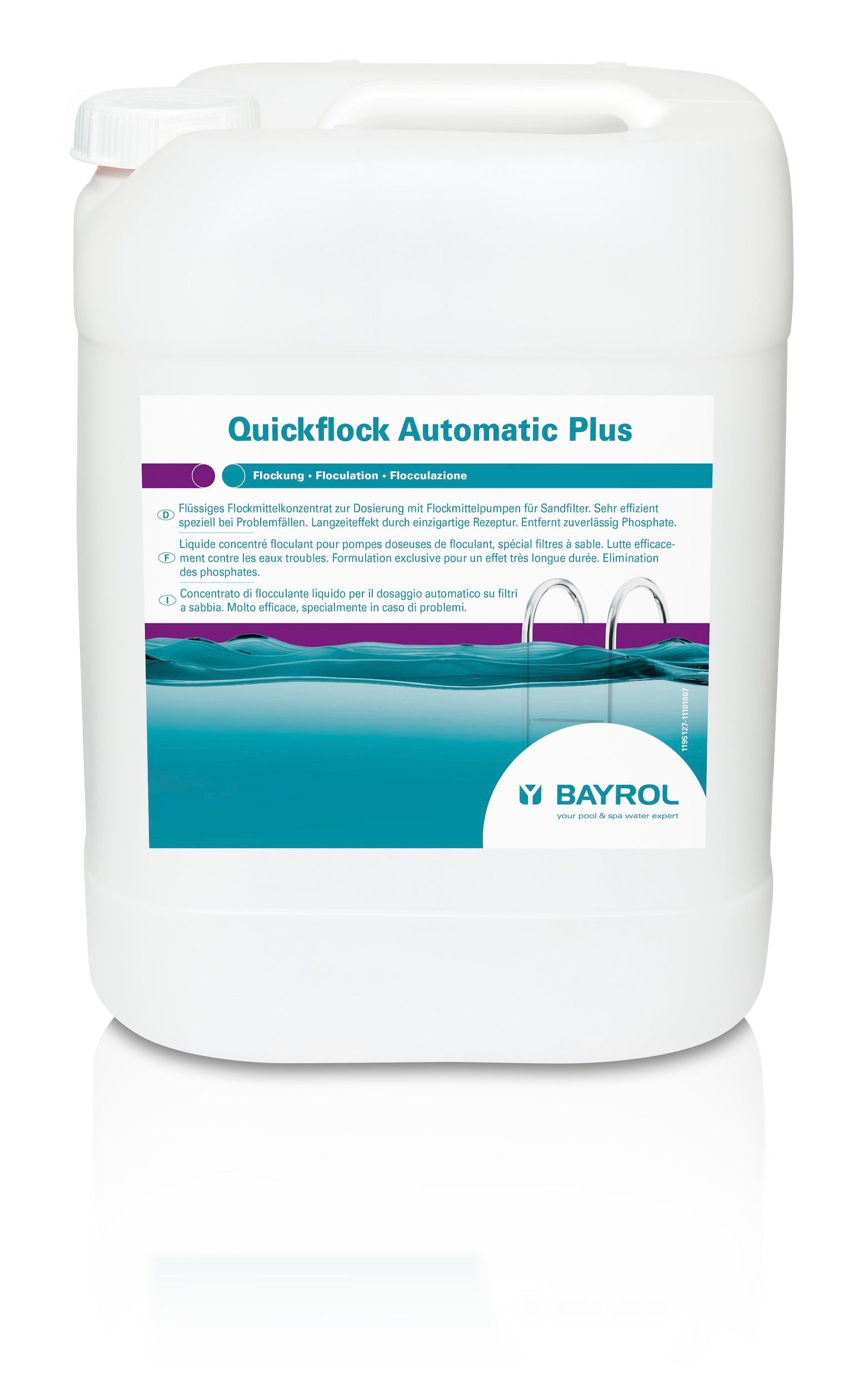 Bayrol Quickflock Automatic Plus 20 l / 20.4 kg - Pool Me Up