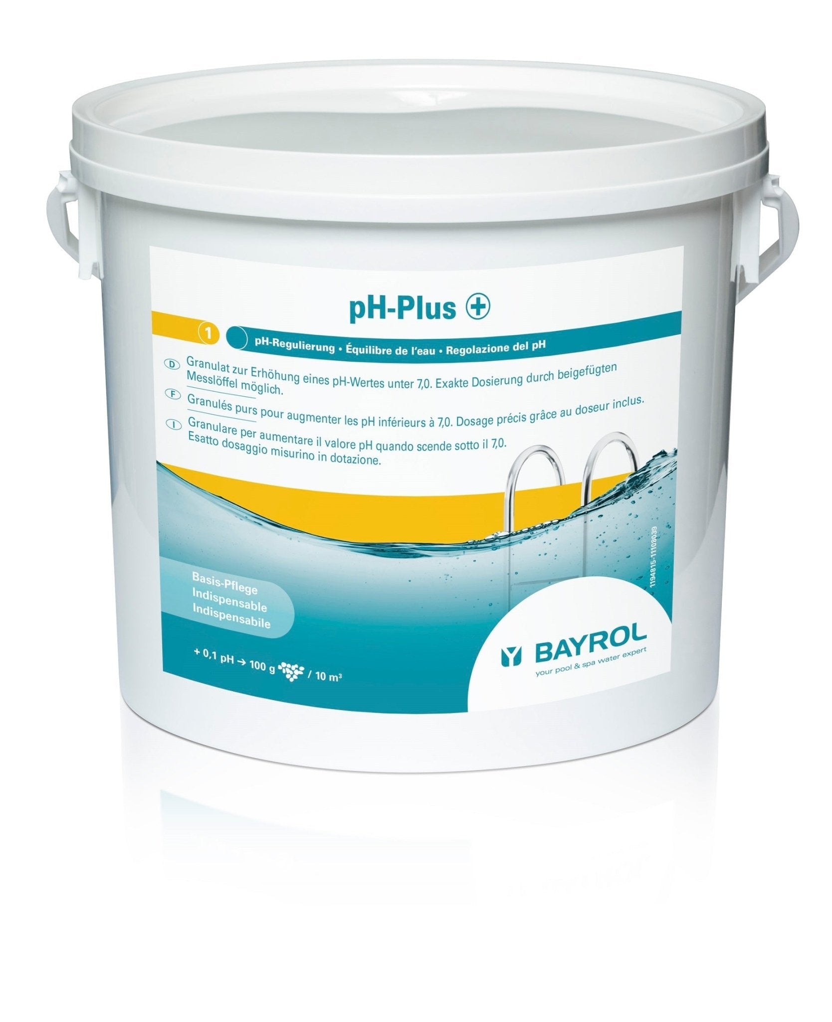 Bayrol pH - Plus 1,5 kg - 3 Dosierbeutel à 500 g - 021006 - - Pool Me Up