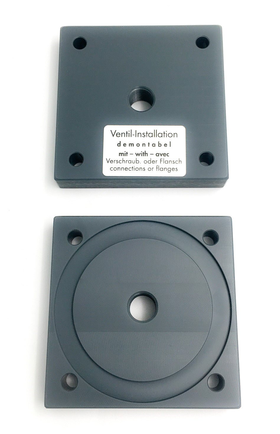 Besgo Platte oben zu DN40 - 083-060 - Benutzerdefiniertes Produkt - Pool Me Up
