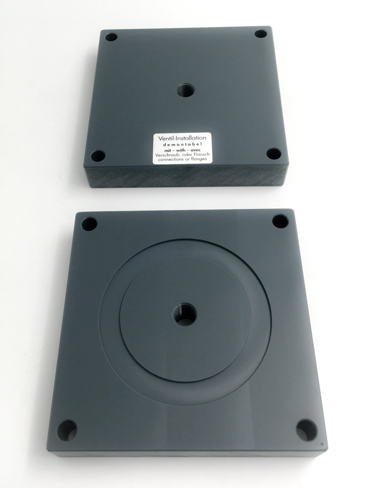 Besgo Platte oben zu DN65 - Pool Me Up