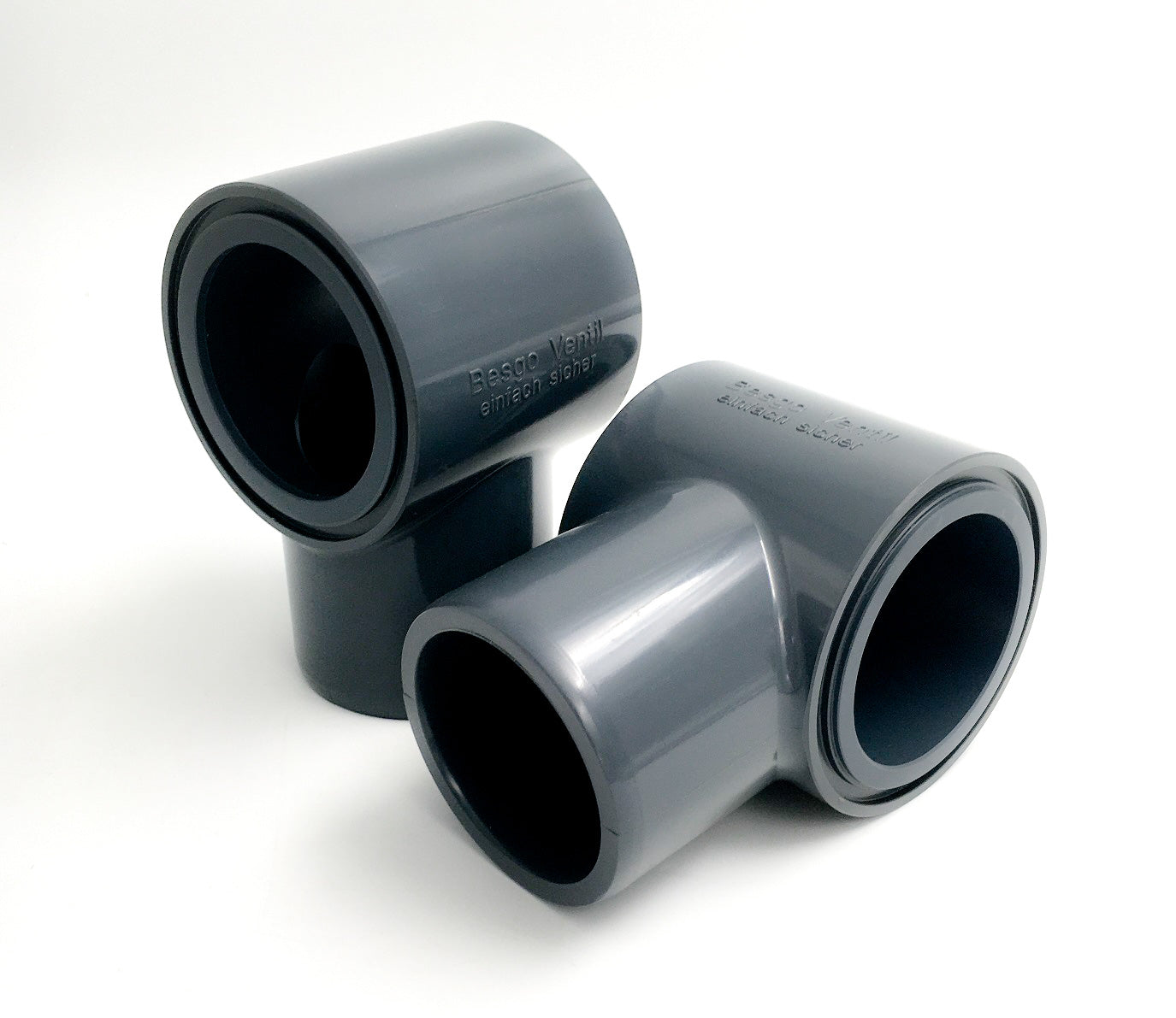 Besgo T-Stück T-20 bearb. für DN 50-140 geklebt - Pool Me Up