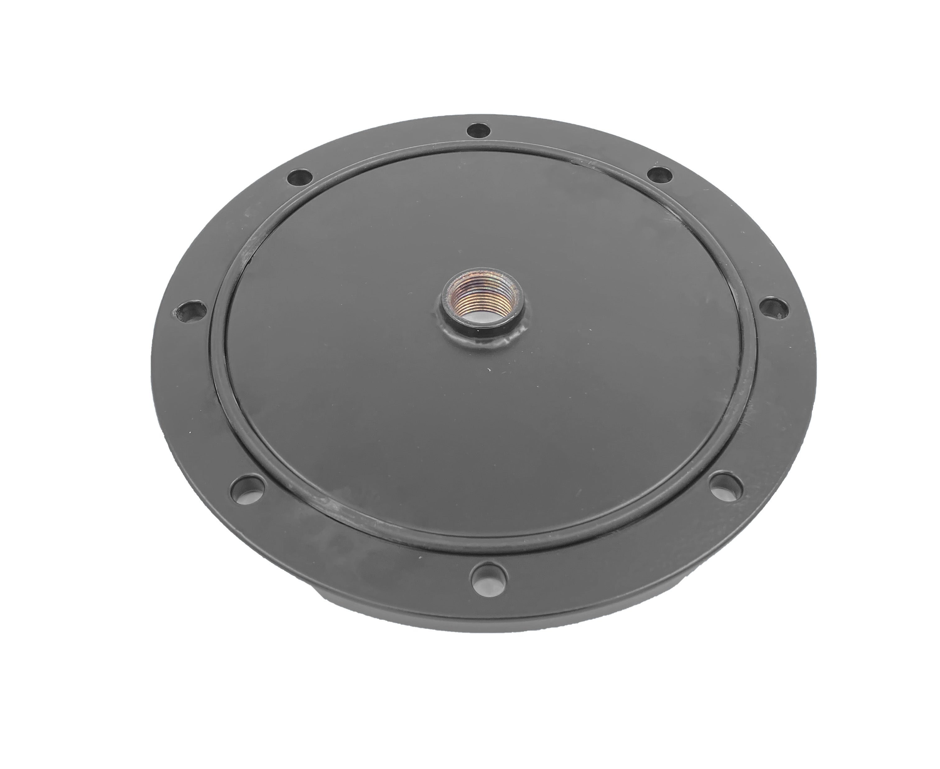 Calplas Deckel Metall plastif. schwarz d 245 - Pool Me Up