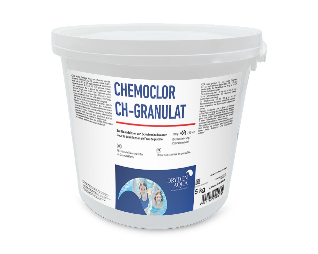 Chemoclor CH - Granulat 5 kg - 024041 - Benutzerdefiniertes Produkt - Pool Me Up