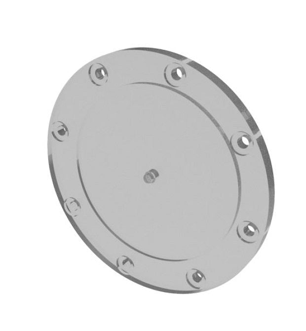 Deckel d300 transparent zu GFK Behälter - 045-197 - 4251228504863 - Pool Me Up