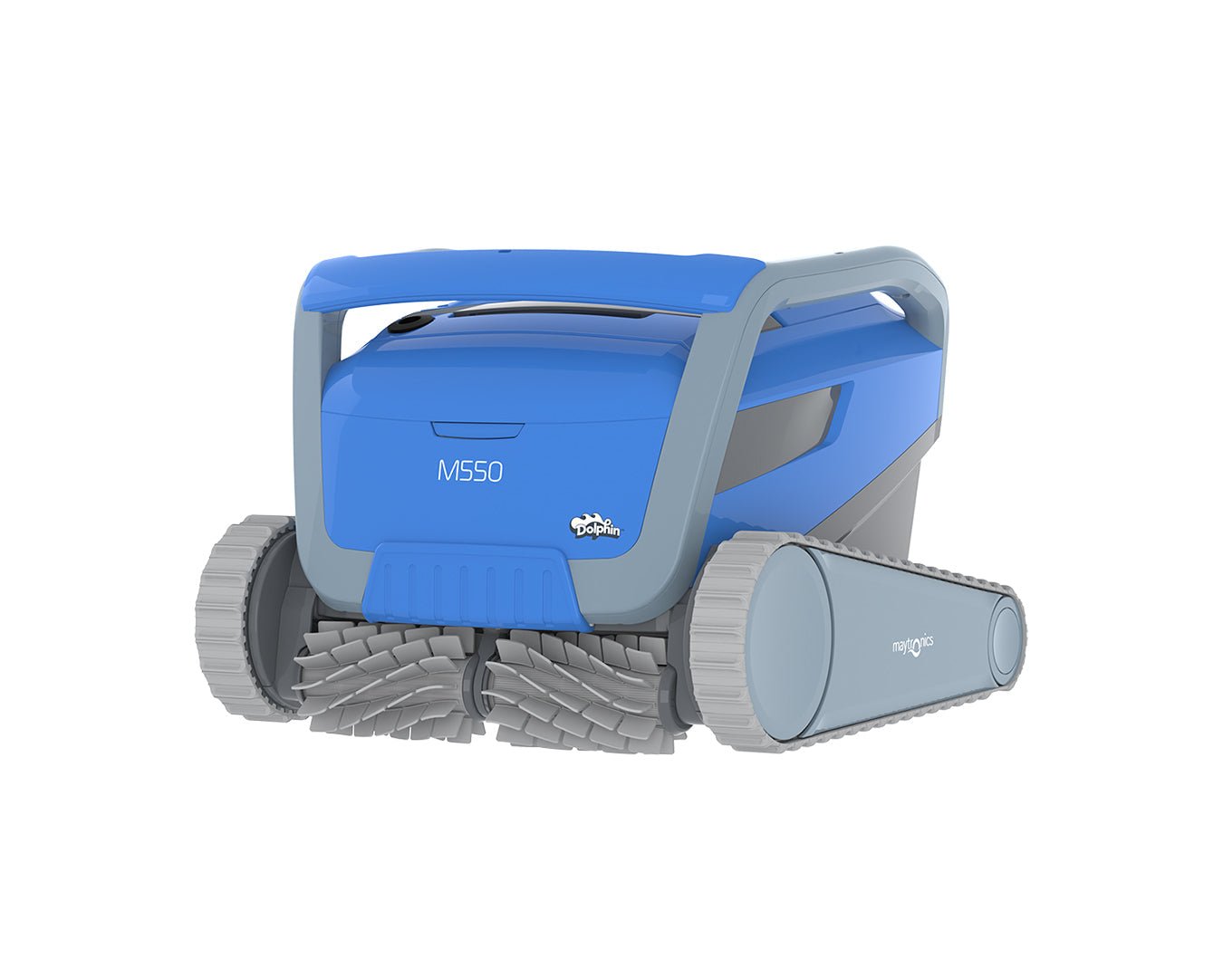 Dolphin M550 mit Caddy, Kombi - Bürsten grau - 101030 - 7290119717088 - Pool Me Up