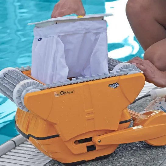 Dolphin Wave 100 mit Caddy, Wunderbürsten - 101039 - 7290018512609 - Pool Me Up
