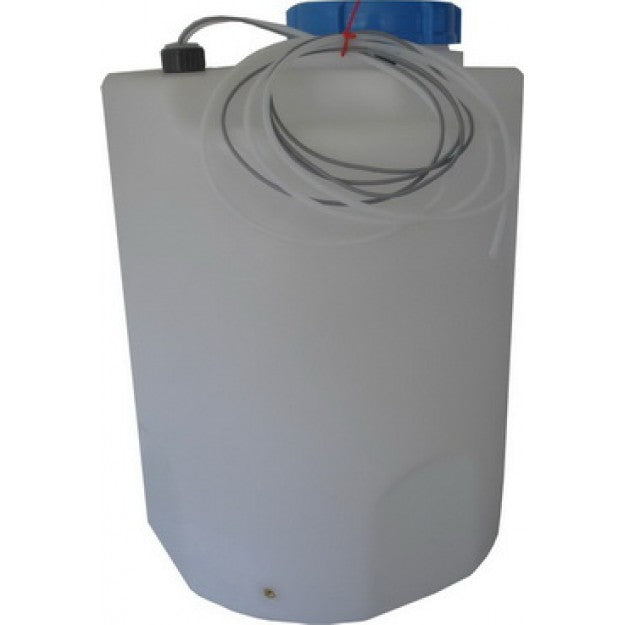 Dosierbehälter 75lt d 450mm h 545mm mit Sauglanze - Pool Me Up