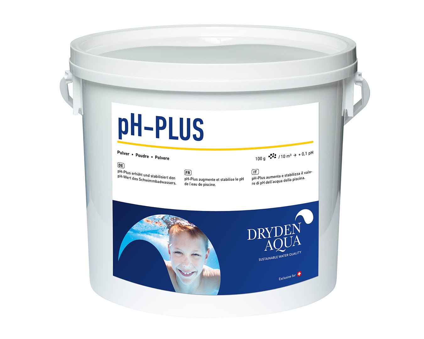 Dryden Aqua pH - Plus 5kg Granulat - 020006 - Benutzerdefiniertes Produkt - Pool Me Up