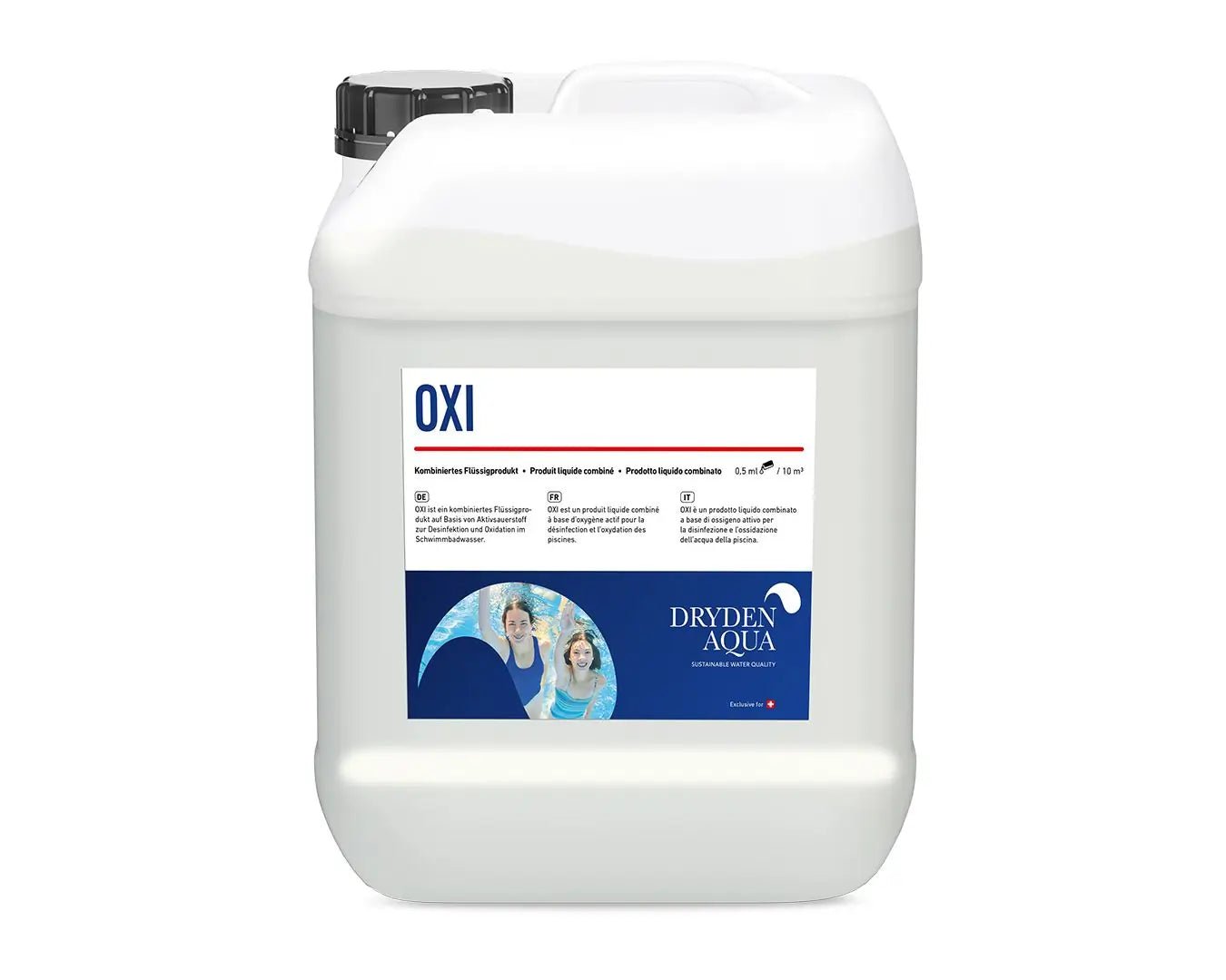 Dryden OXI 19.5 l / 22 kg Flüssigsauerstoff "Kanister" - 024032 - 4002369322874 - Pool Me Up