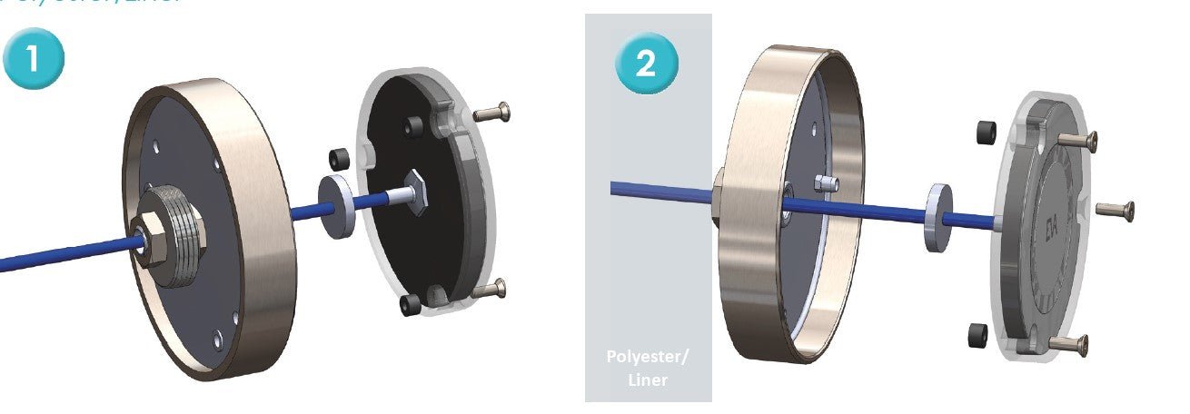 EVA Montage - Set 2"AG zu R6/A6/A12/SA - 074495 - Benutzerdefiniertes Produkt - Pool Me Up