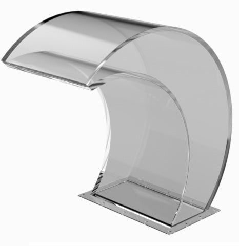 Eichenwald Schwalldusche TROPIC in Acrylglas klar - Pool Me Up