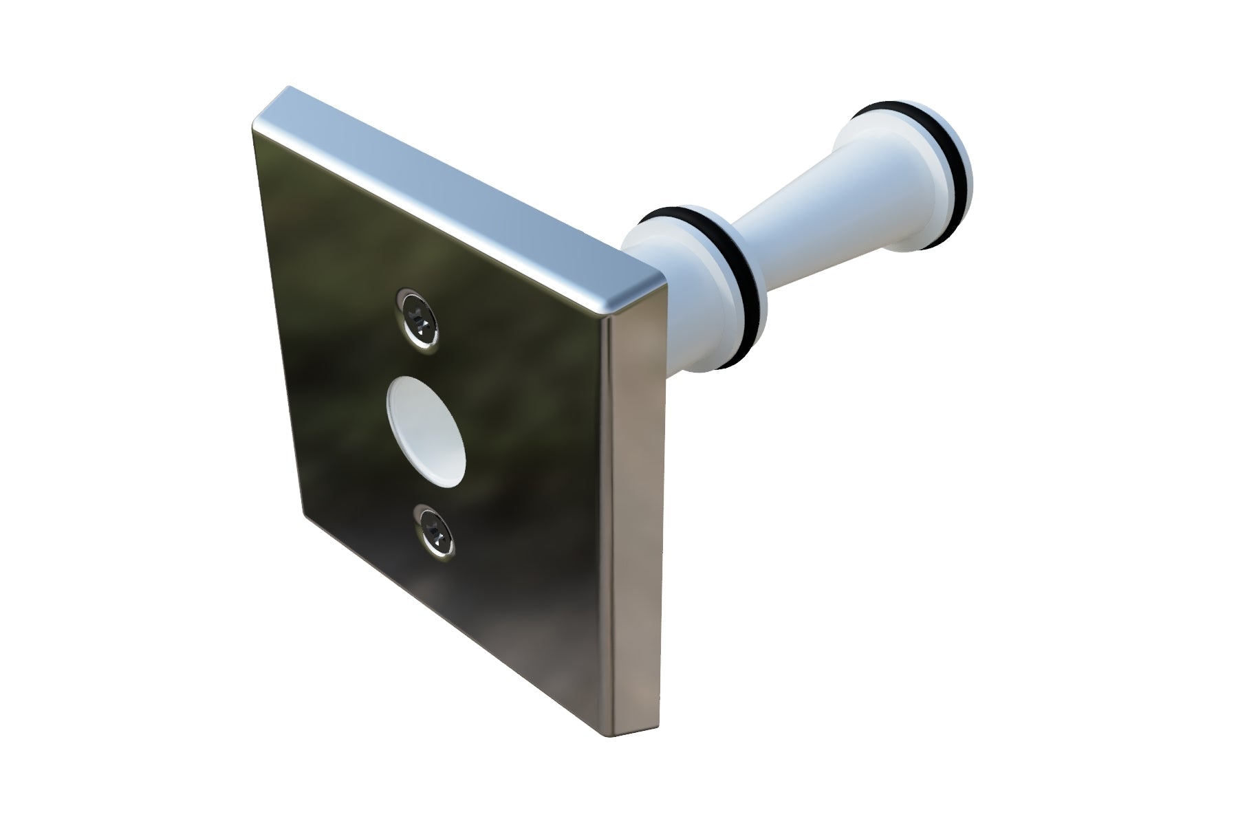 Einloch- Massagedüse Edelstahl "Quad" - Pool Me Up