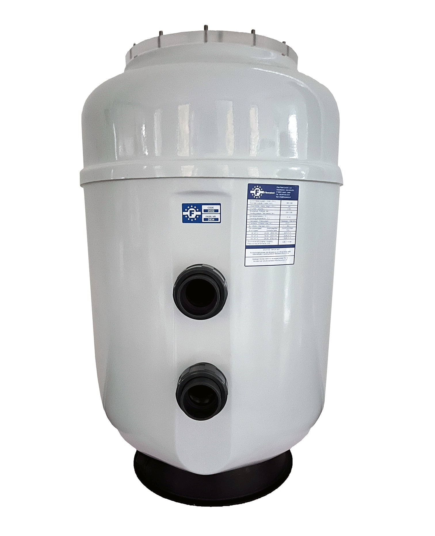Fiberplast Filter Fibertech Pro d500mm H=870mm - 041095 - Benutzerdefiniertes Produkt - Pool Me Up