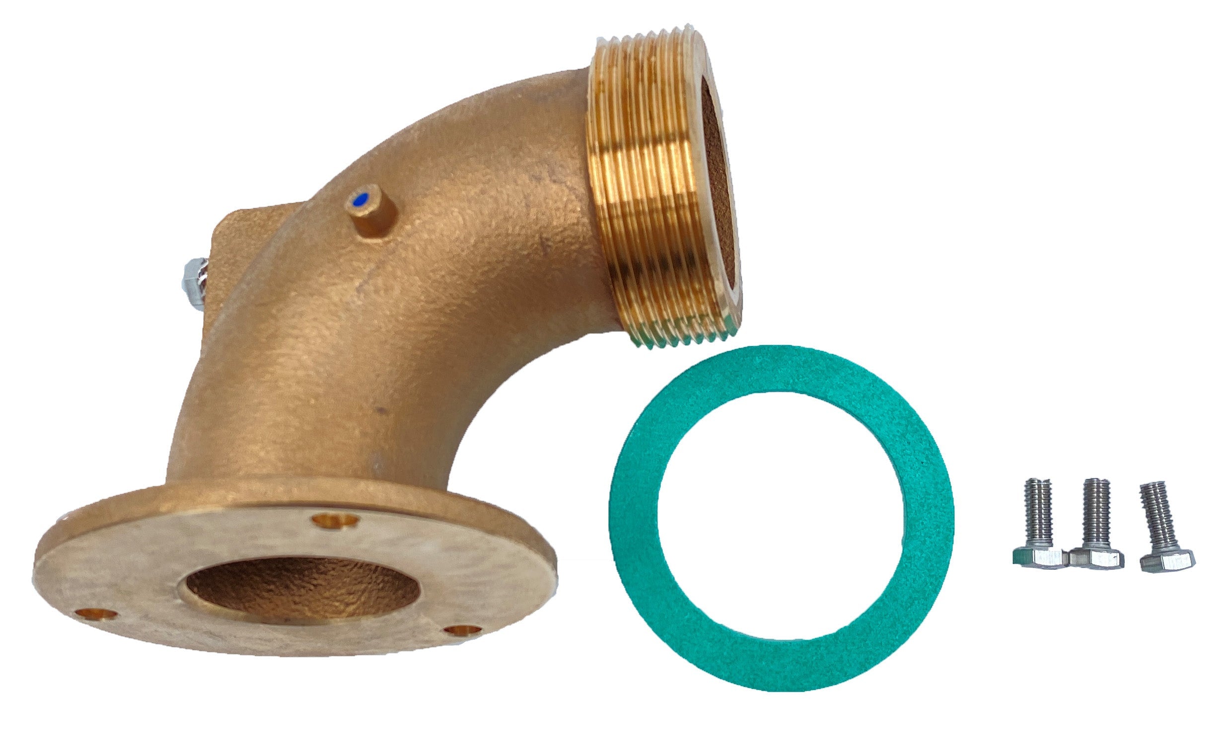 Fitstar Pumpen-Druckstutzen 90° 2" AG - Pool Me Up