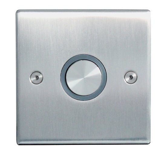 Fluvo Piezoschalter quadratisch Inox V4A - 111267 - Benutzerdefiniertes Produkt - Pool Me Up