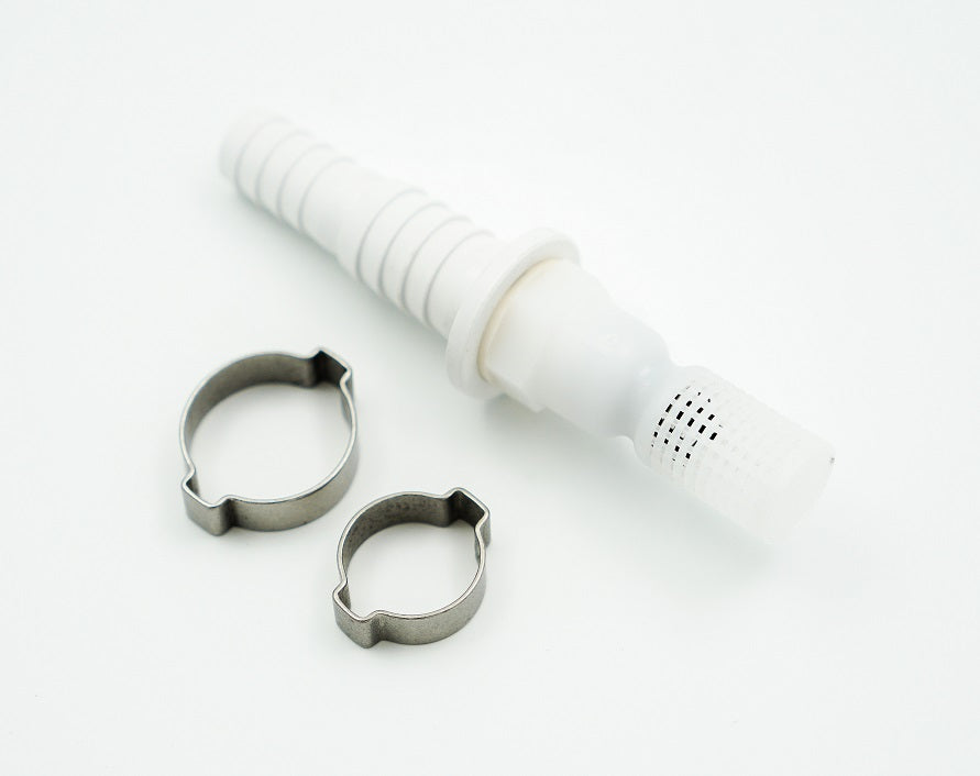 Fluvo Rückschlagv. mit Druckschlauchtülle komplett - Pool Me Up