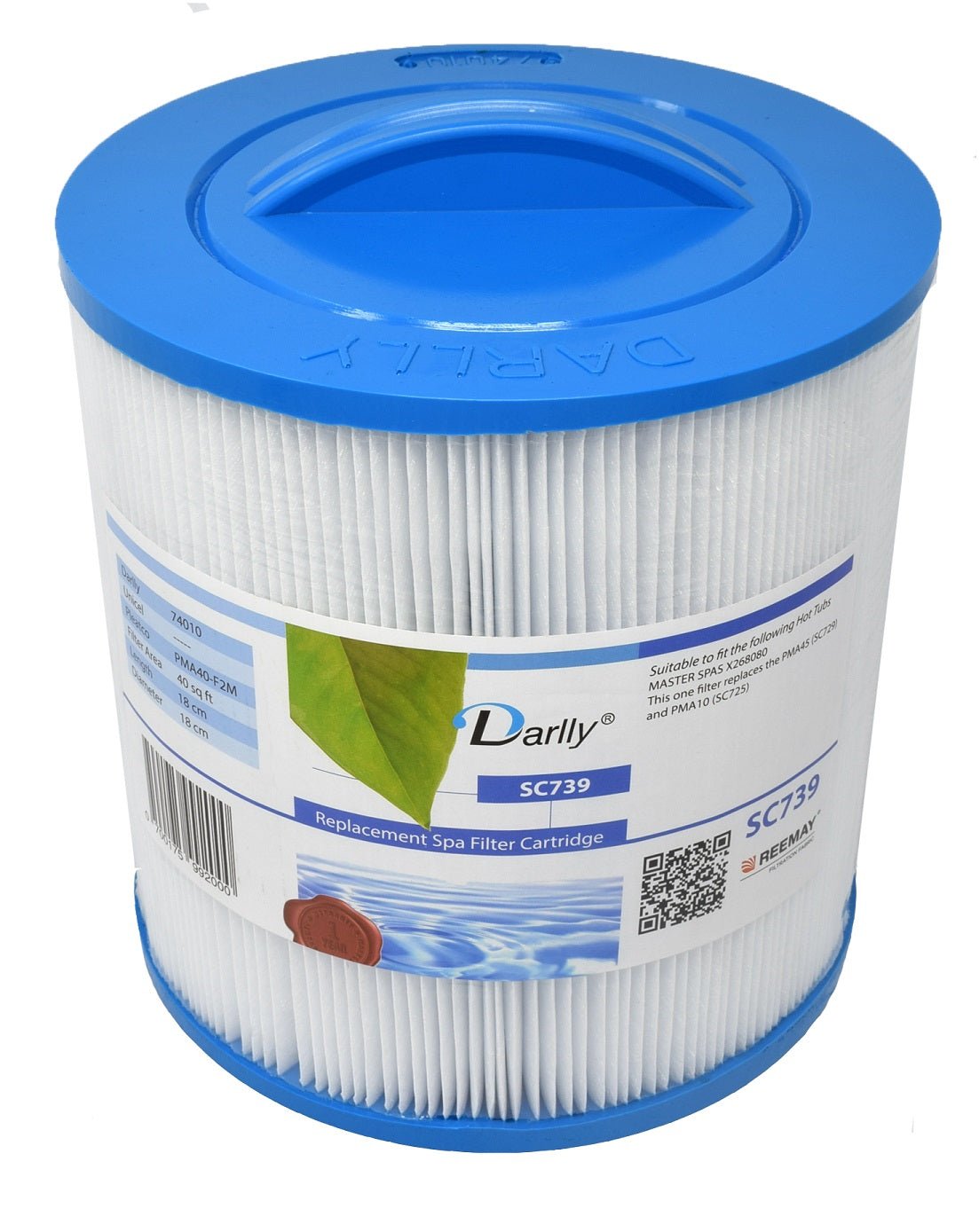 Kartusche H=180mm; D=180; oben=Griff - 055739 - Benutzerdefiniertes Produkt - Pool Me Up