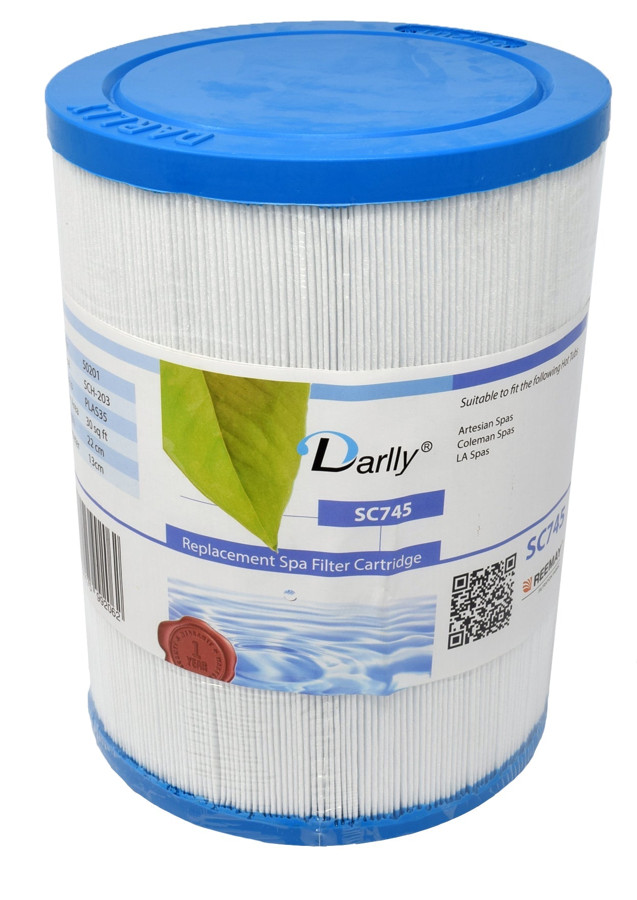 Kartusche H=220mm; D=130mm; oben=geschlossen - 055745 - 070017599062 - Pool Me Up