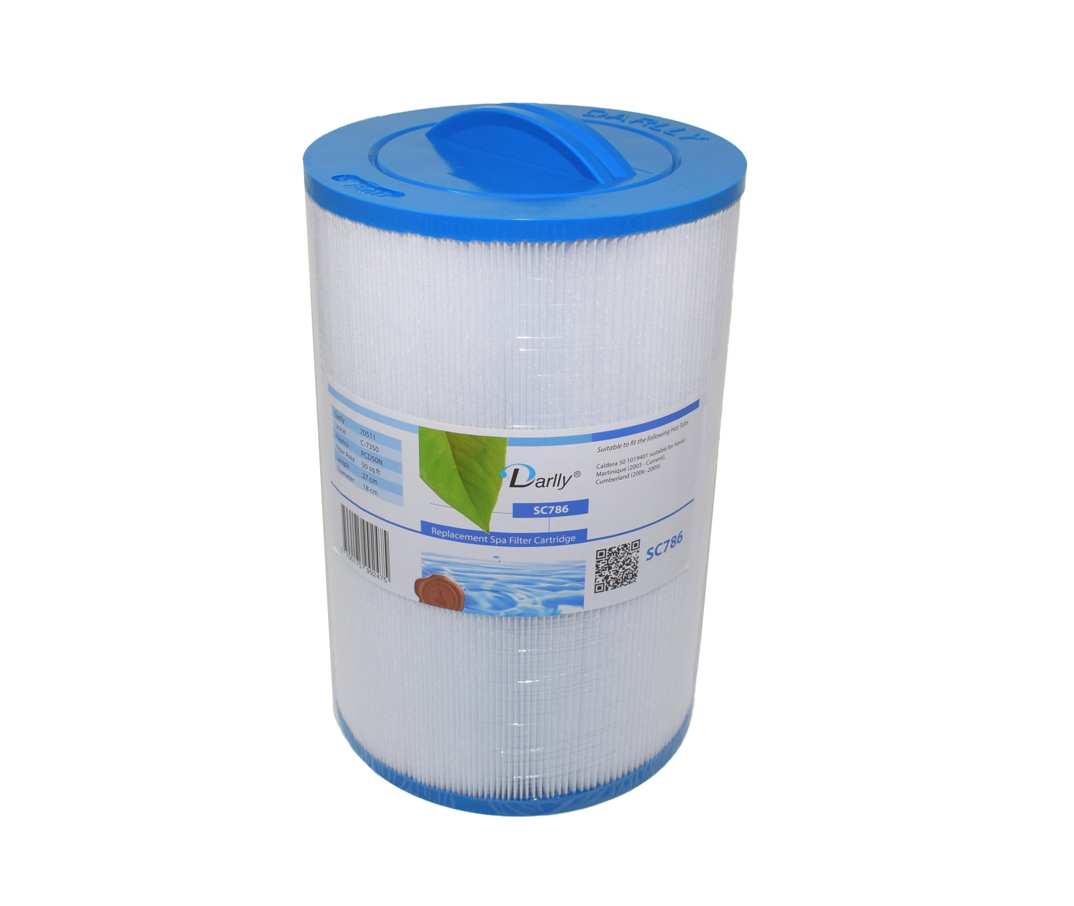 Kartusche H=270mm; D=180mm; Deckel=Griff - Pool Me Up