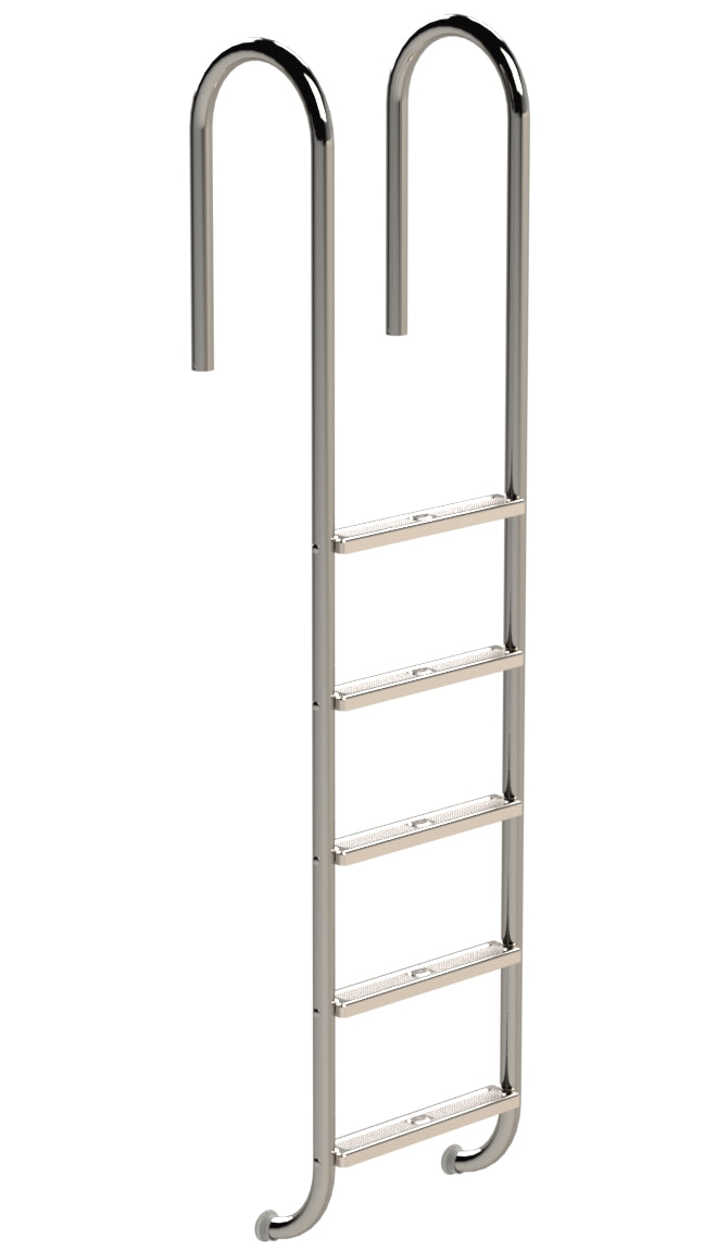 Leiter TINA 5-stufig Holm 40mm - Pool Me Up