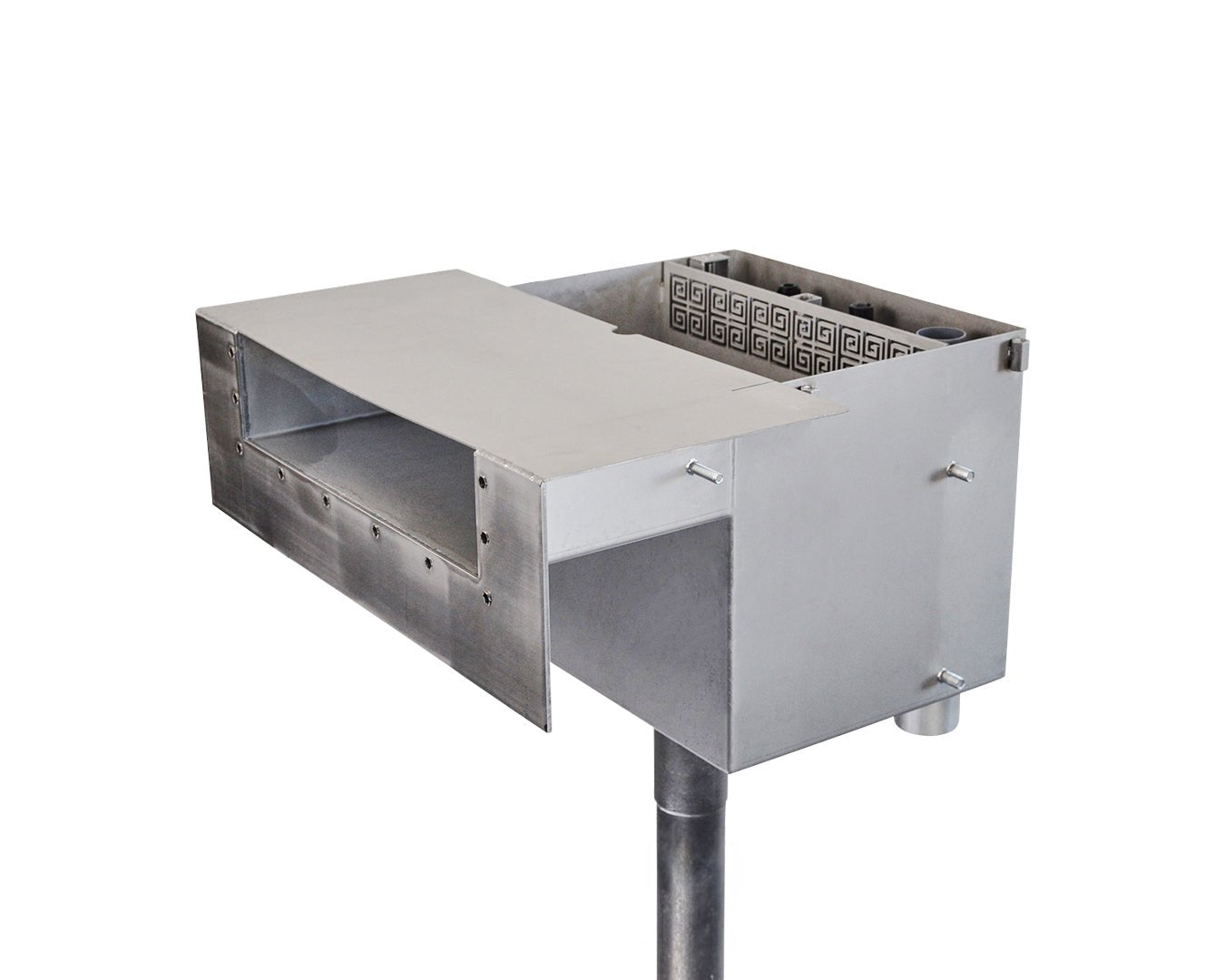 Luxsa Skimmer Supra mit angeschweisstem 3D - Flansch - 075136 - Benutzerdefiniertes Produkt - Pool Me Up