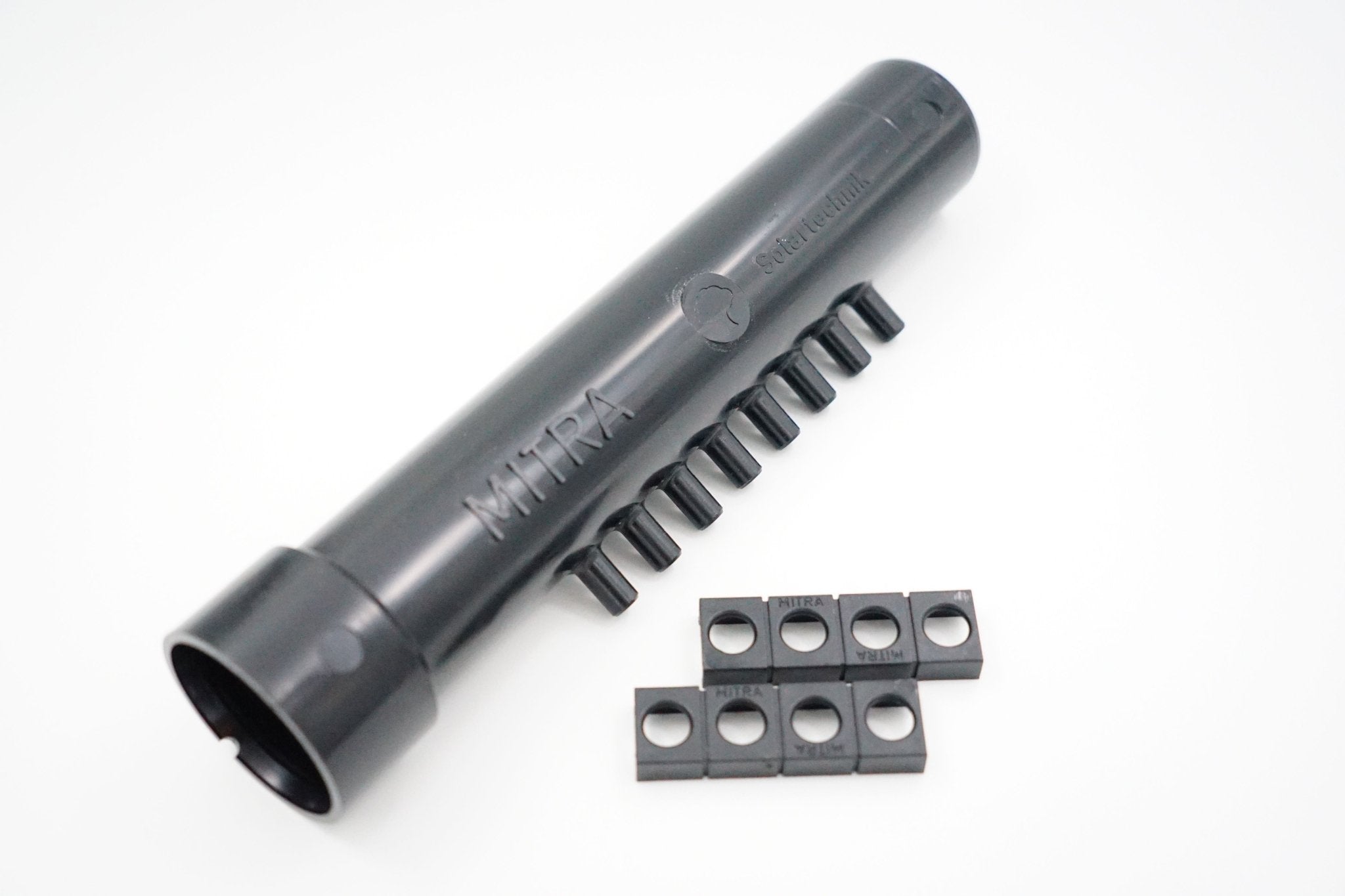 Mitras Sammelrohr 25cm d50 mit 2 Klemmplatten - 141-002 - Benutzerdefiniertes Produkt - Pool Me Up