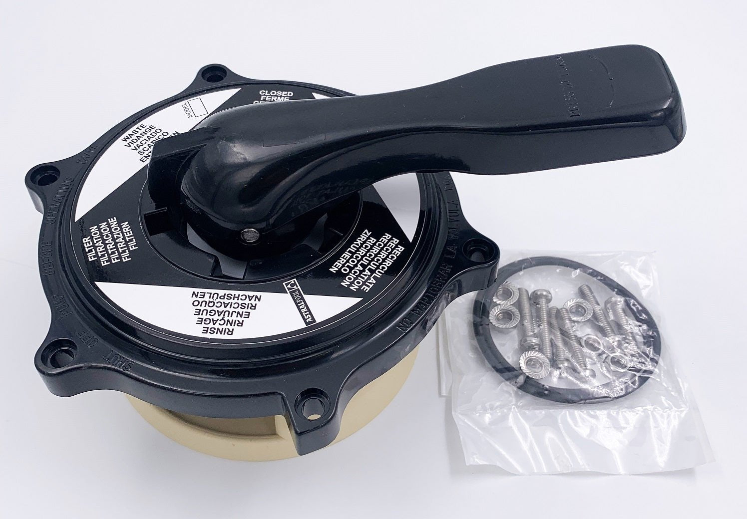 Oberteil zu Astral 6 - Wege - Umschaltventil 1 1/2" - 045-450 - Benutzerdefiniertes Produkt - Pool Me Up