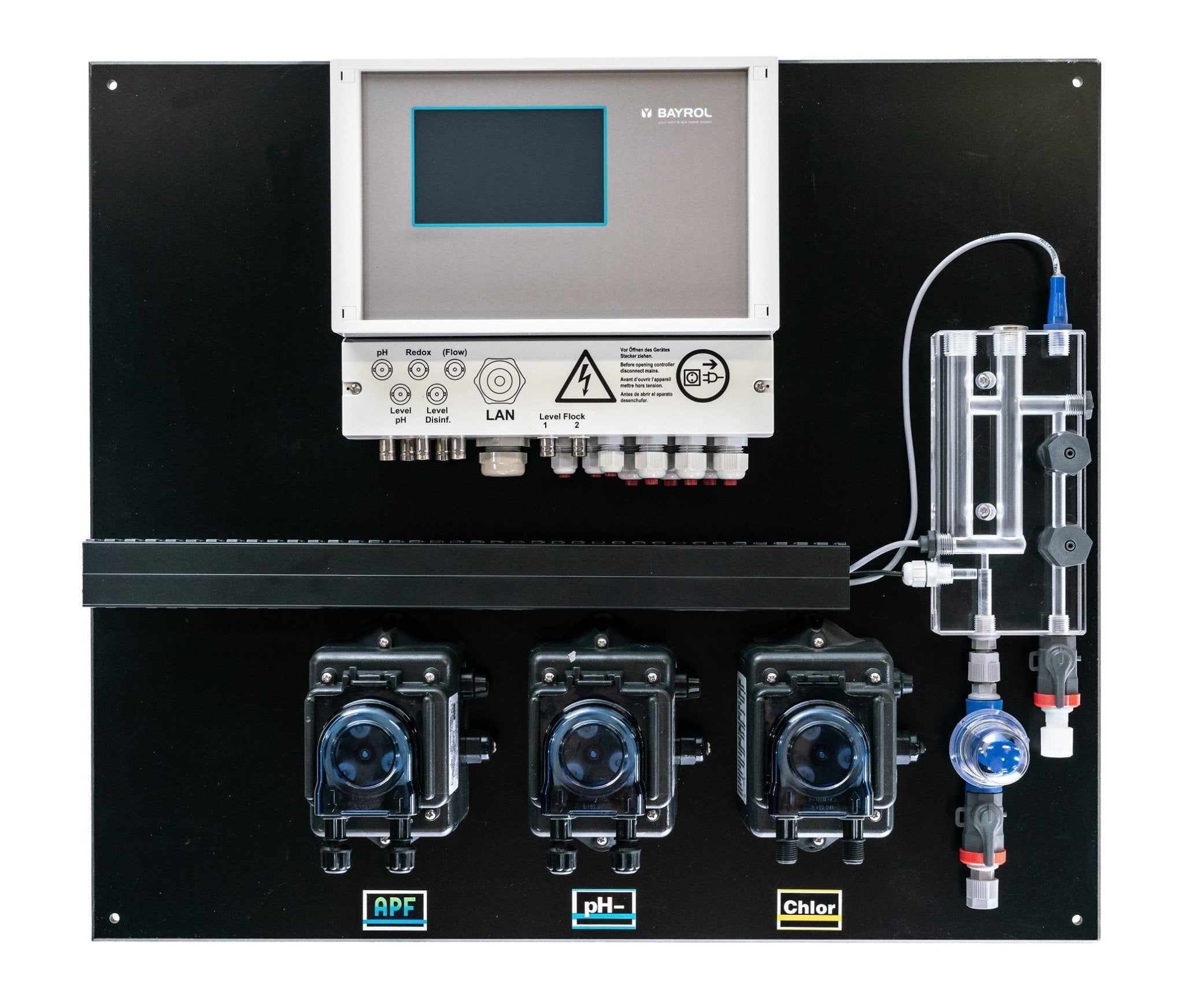 Poolmanager 4Plus 3P für pH, Redox oder pH, H2O2 - 171107 - Benutzerdefiniertes Produkt - Pool Me Up