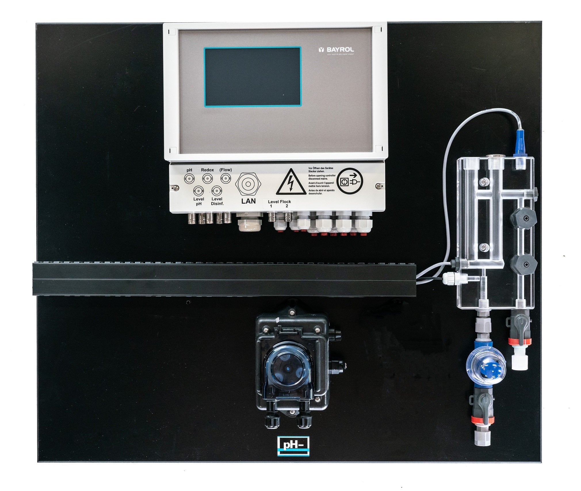 Poolmanager 4Plus pH/Redox P mit 1 Pumpe für pH - 171104 - Benutzerdefiniertes Produkt - Pool Me Up