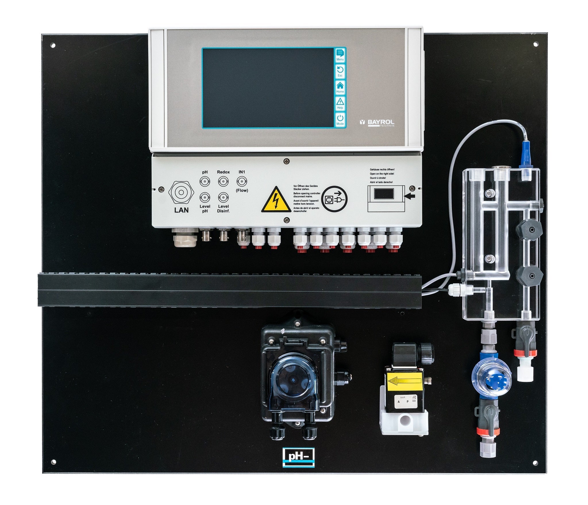 Poolmanager 5 pH/Redox PV mit 1 Stenner - 171202 - Benutzerdefiniertes Produkt - Pool Me Up