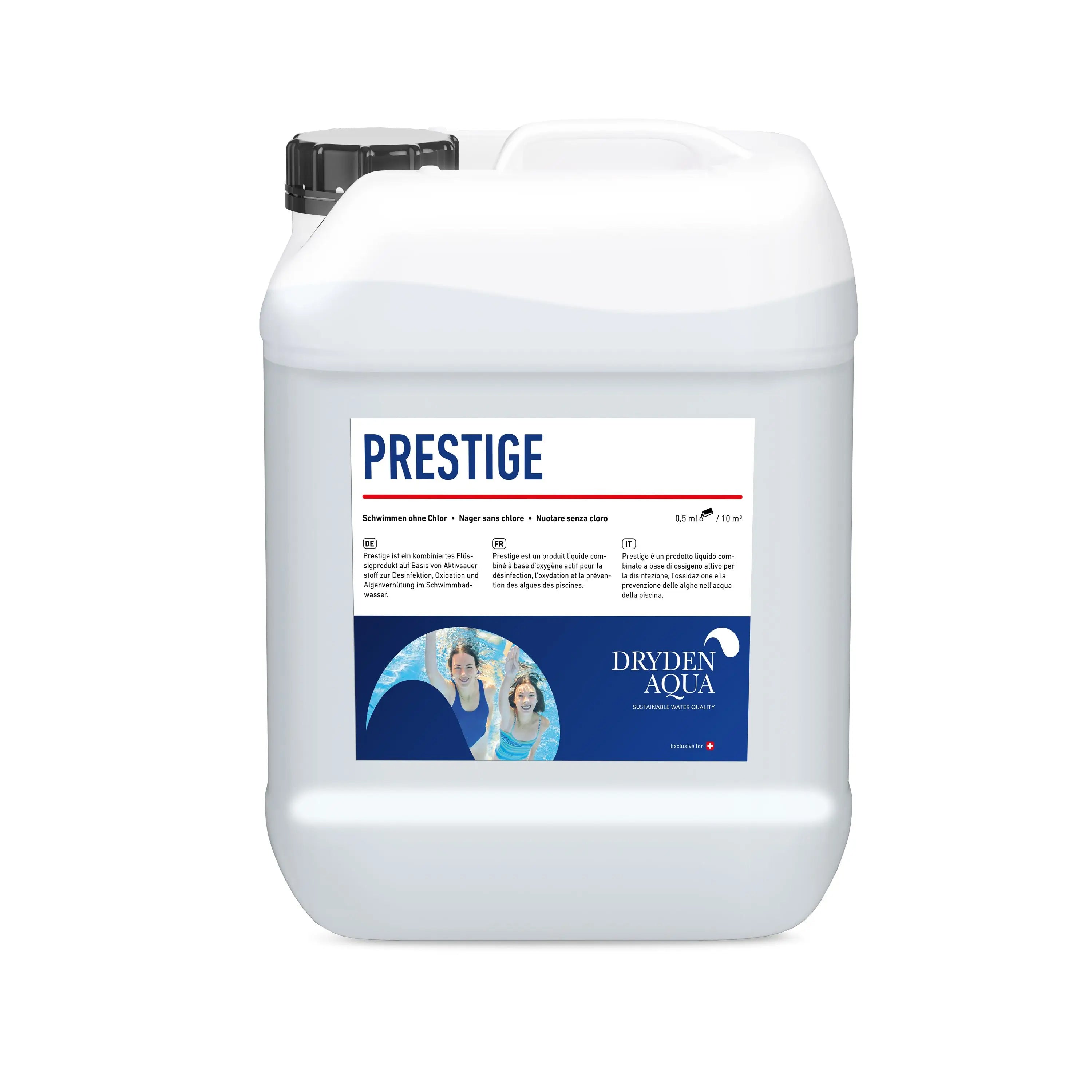 Prestige flüssig 19.5 l / 22 kg Flüssigsauerstoff - Pool Me Up