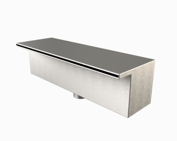 Schwallauslauf TEXAS V4A - Breite 500mm - Pool Me Up