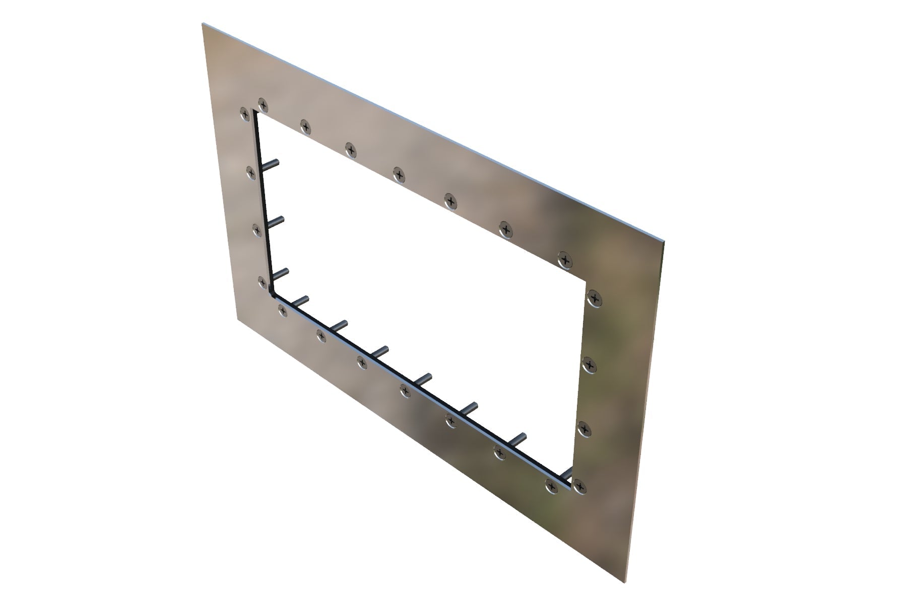 UWE Flanschsatz für Streichfolie zu PERLA/WAVE100 - 113244 - Benutzerdefiniertes Produkt - Pool Me Up