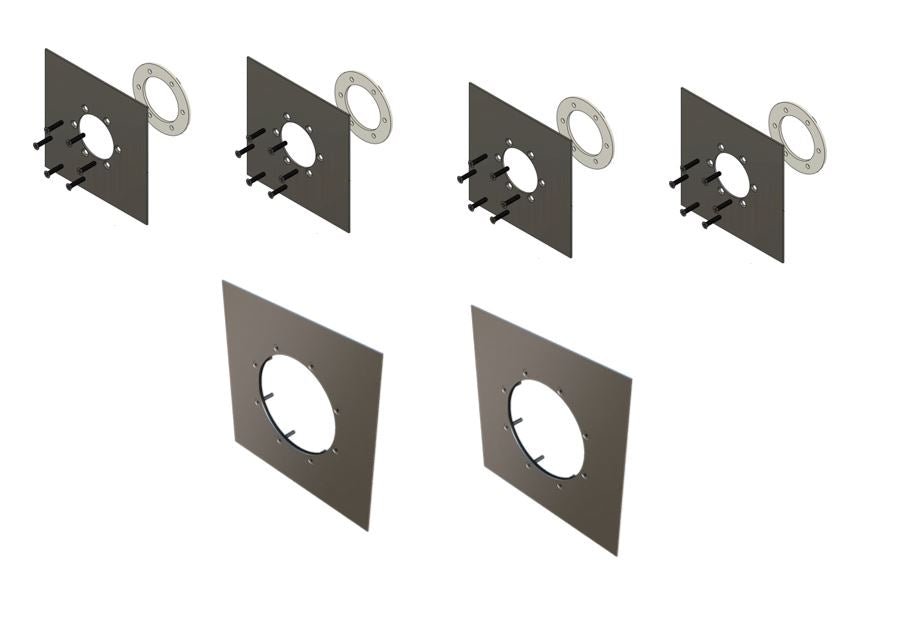 UWE Flanschsatz komplett für Streichfolie - 113085 - Benutzerdefiniertes Produkt - Pool Me Up