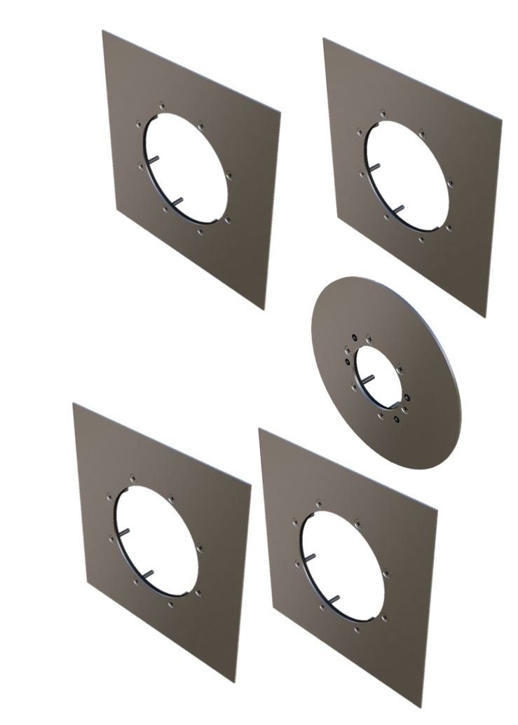 UWE Flanschsatz komplett für Streichfolie - 113218 - Benutzerdefiniertes Produkt - Pool Me Up