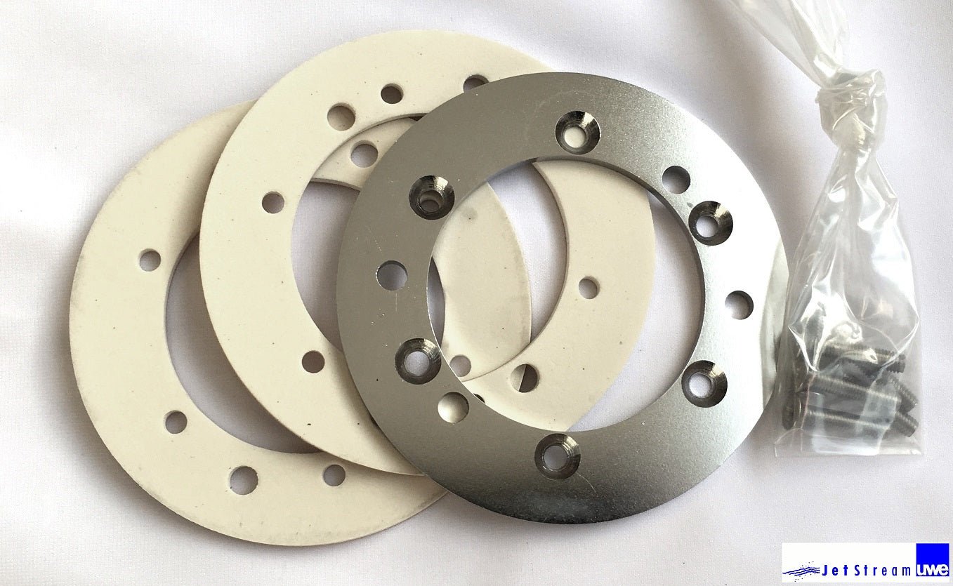 UWE Flanschsatz zu PN - Schalter für Rohbauteil ABS - 113150 - 4251228502517 - Pool Me Up