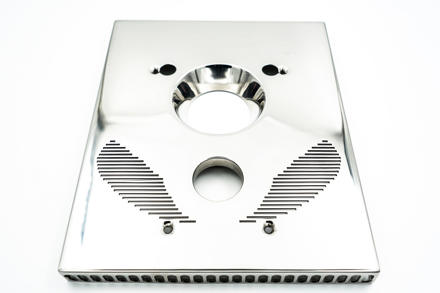 UWE Frontplatte kompl. in Edelstahl (PN-Drücker) - Pool Me Up