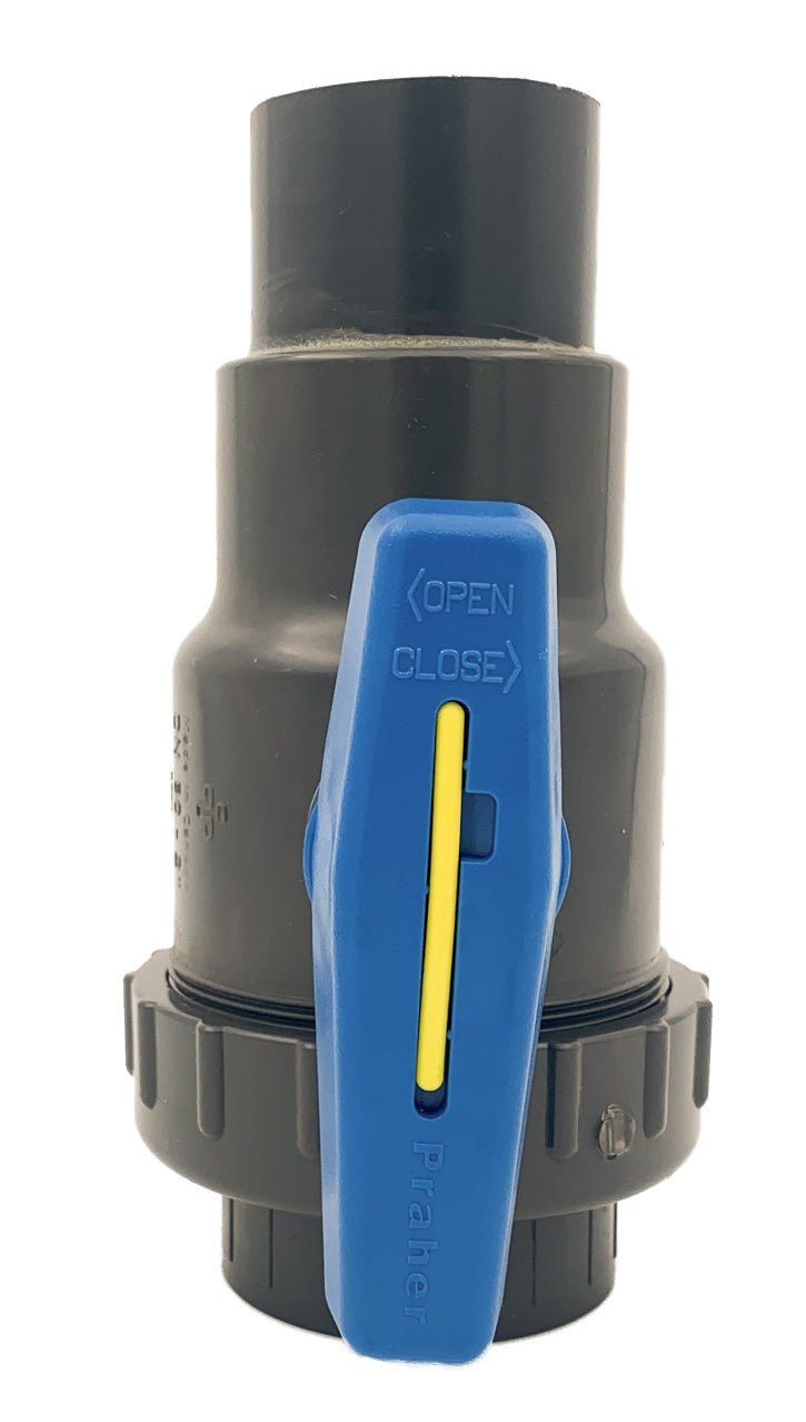 UWE Kugelventil PVC d 63mm, druckseitig, MIRO - 114-262886 - 4251228501510 - Pool Me Up
