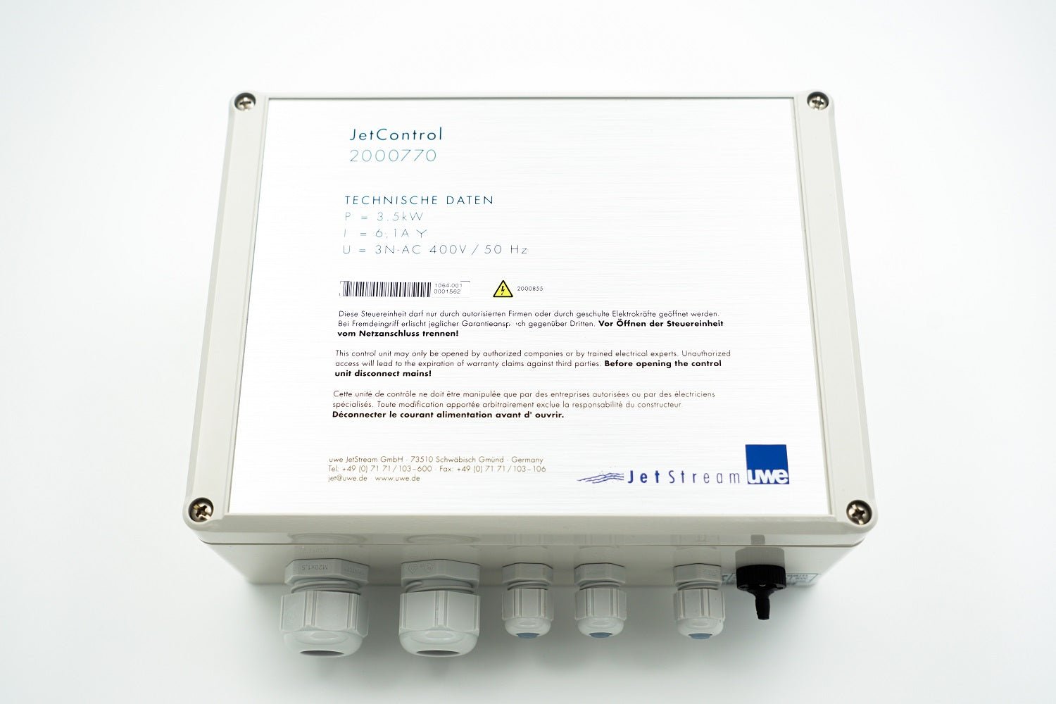 UWE Steuerkasten für Piezo Schalter - 113167 - 4251228500575 - Pool Me Up