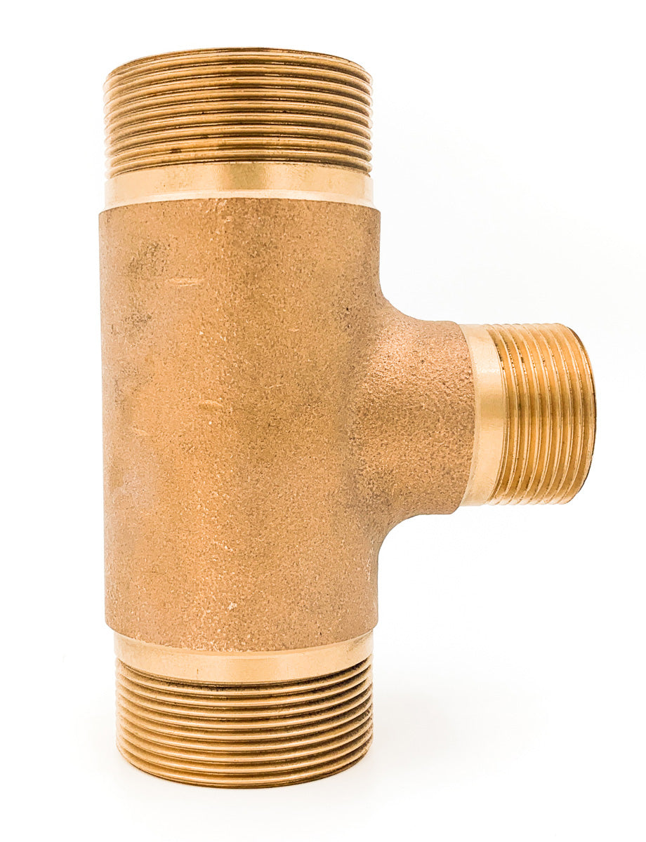 UWE T-Stück aus Messing zu Libra P12 - Pool Me Up