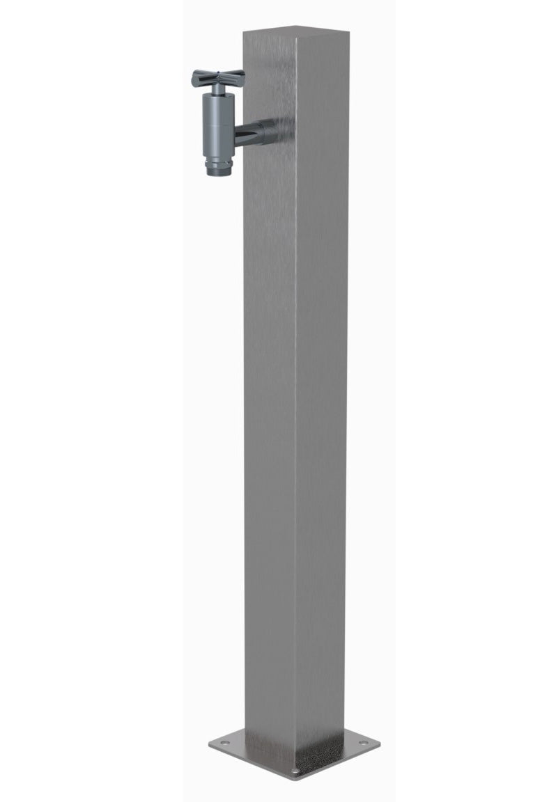 Zapfsäule eckig V2A - Pool Me Up