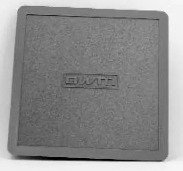 Deckel, zu Anschlussdose, grau - A-14010-11 - - Pool Me Up