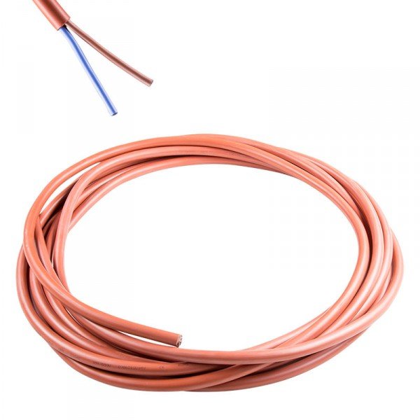 Kabel Silikon 2x2,5mm2 d 11.0mm rot - 061-091 - Benutzerdefiniertes Produkt - Pool Me Up