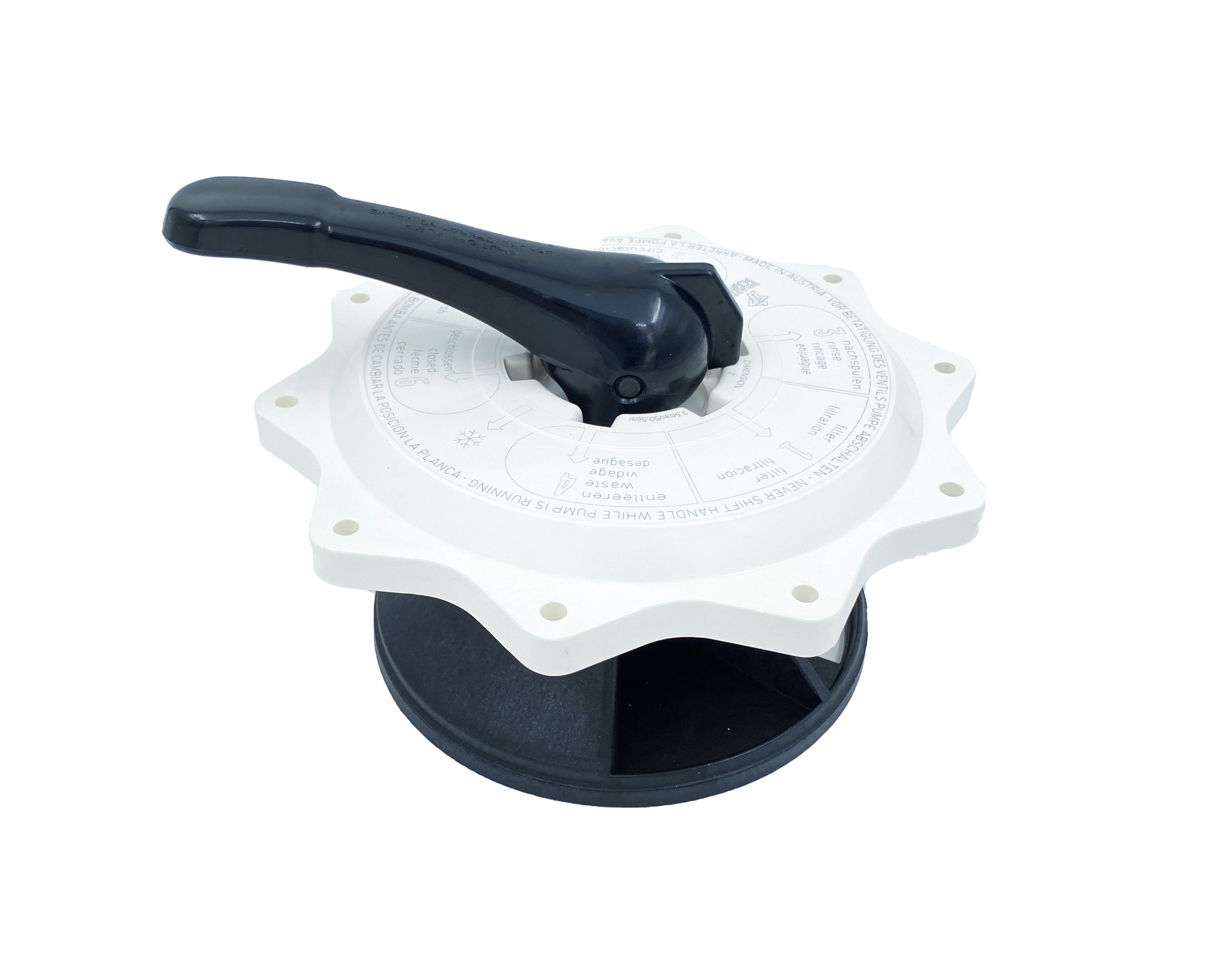 Praher Oberteil 6-Wege-Ventil kompl 2" - Pool Me Up